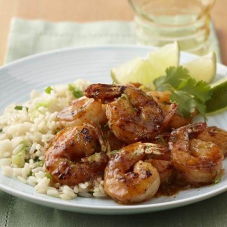 Margarita Glazed Shrimp Recipe